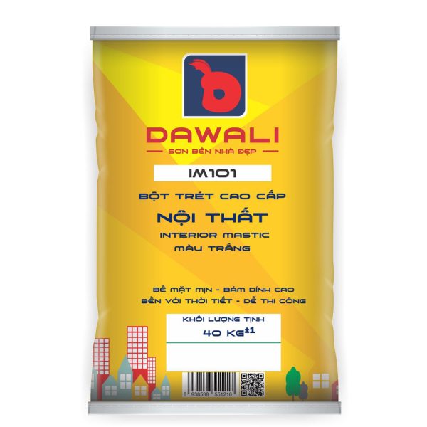 Bột trét nội thất cao cấp Dawali IM101