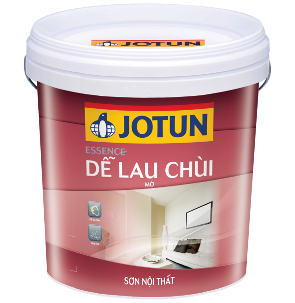 Sơn Nước Nội Thất Jotun Essence Dễ Lau Chùi – Mịn Đẹp, Chống Bám Bẩn